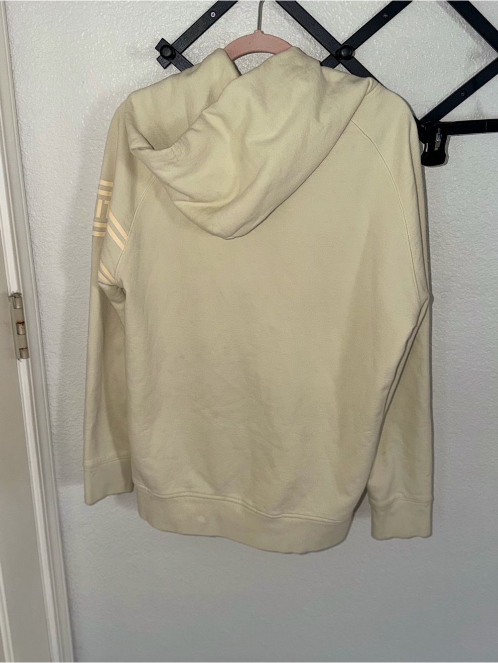 Kith Classic Williams Full Zip Hoodie French Vanilla Cream XL - Picture 5 of 6